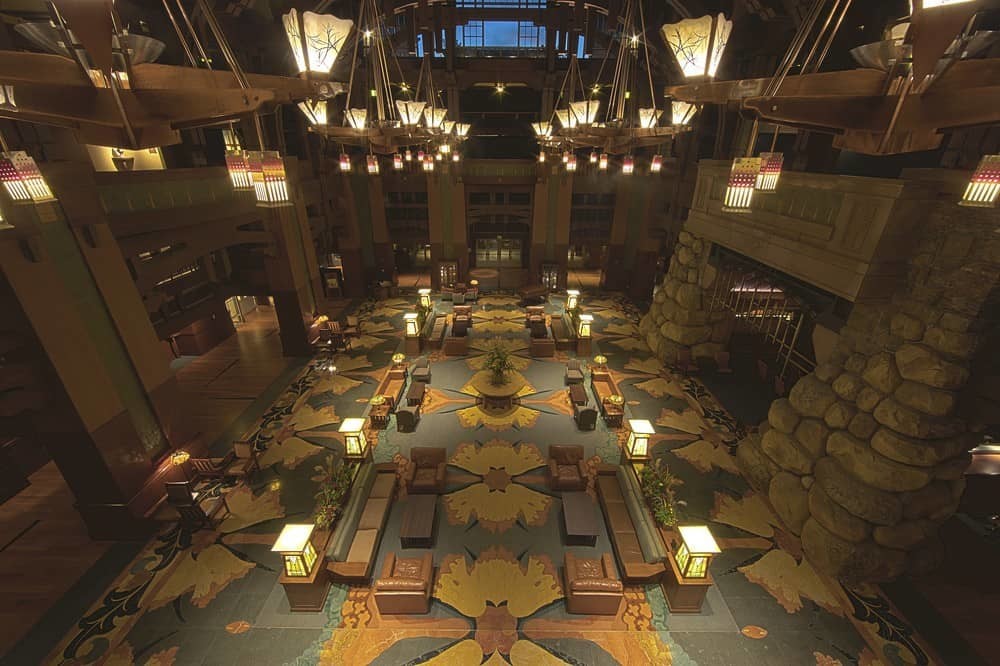 Disney's Grand Californian Hotel lobby