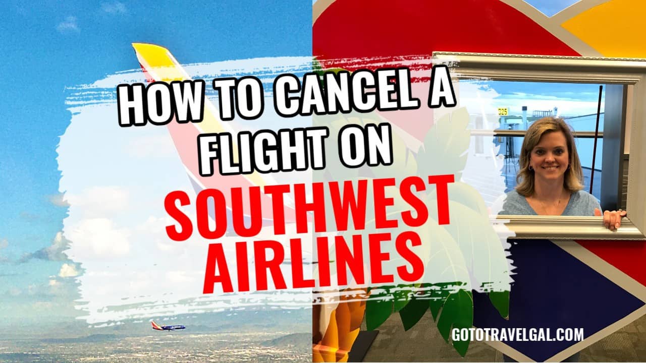 how to cancel a Southwest flight