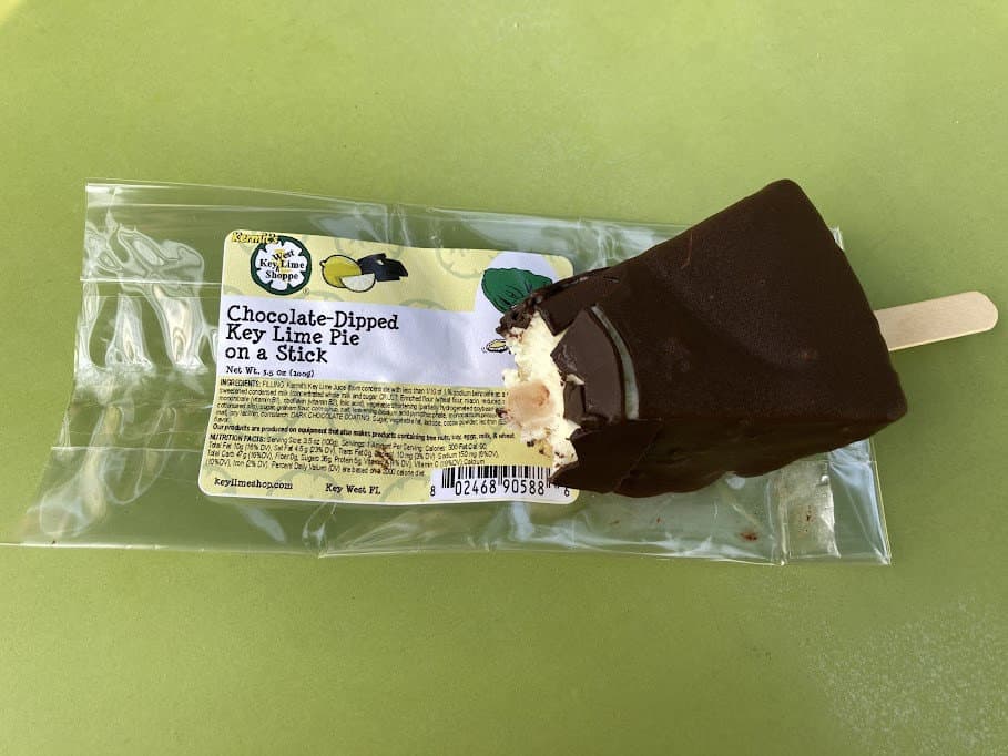 Chocolate Dipped Key Lime Pie on a Stick