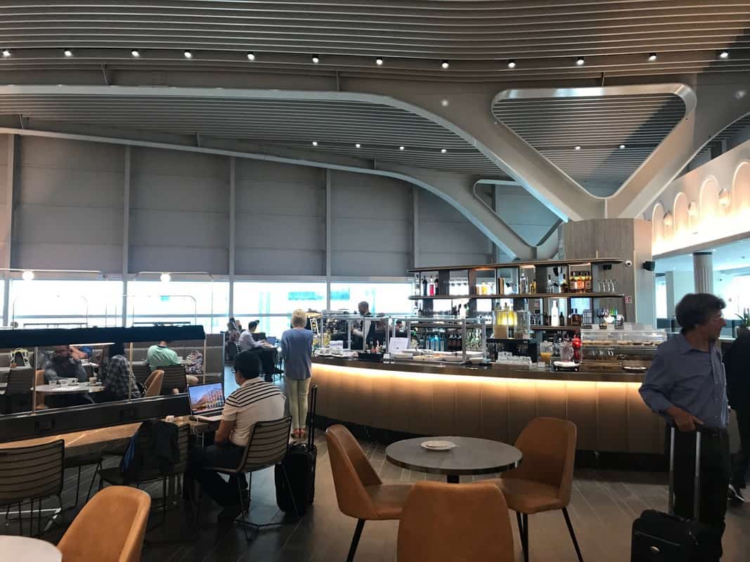 Rome Leonardo Da Vinci Airport Priority Pass lounge