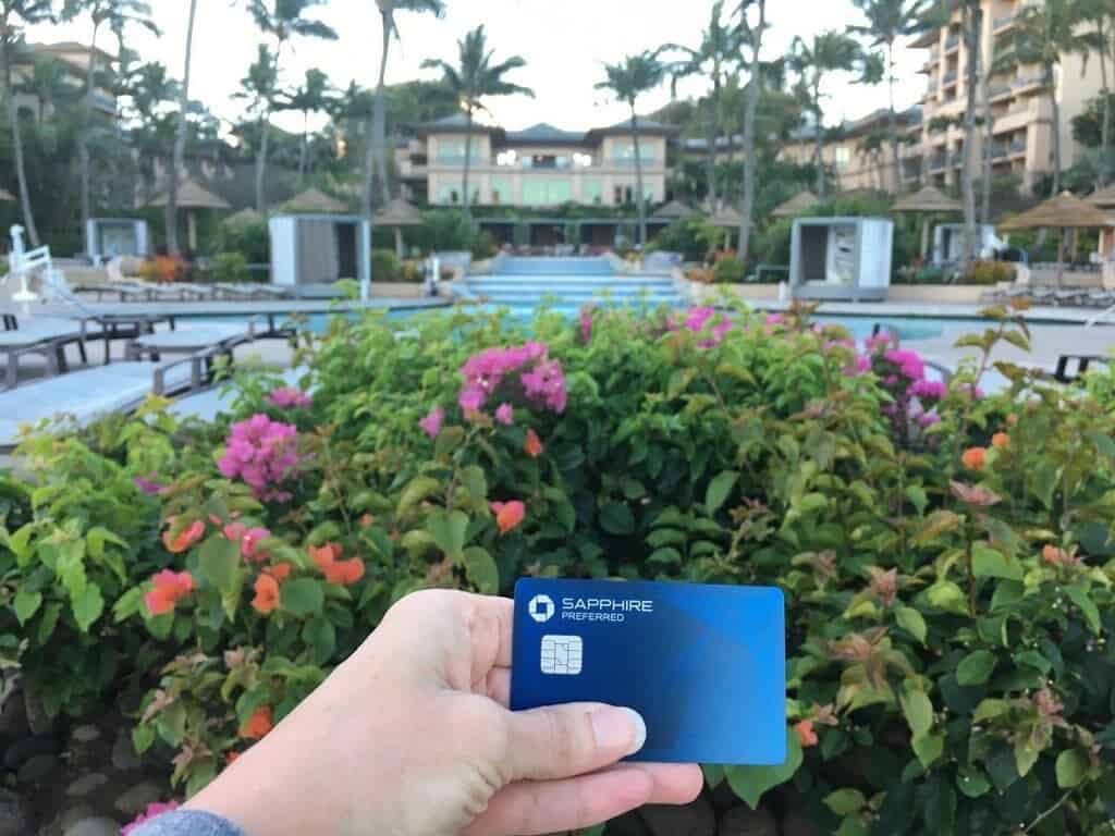 Chase Sapphire Preferred pool