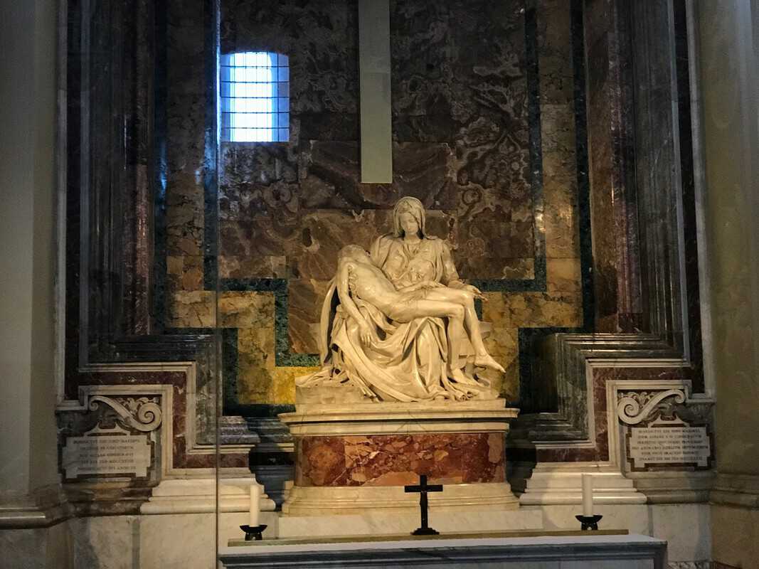 Pieta St. Peter's Basilica Rome