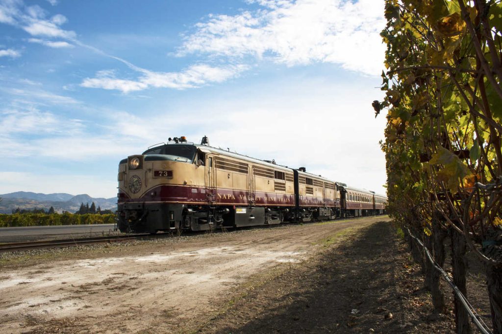 Napa Valley Wine Train Fall Foliage
