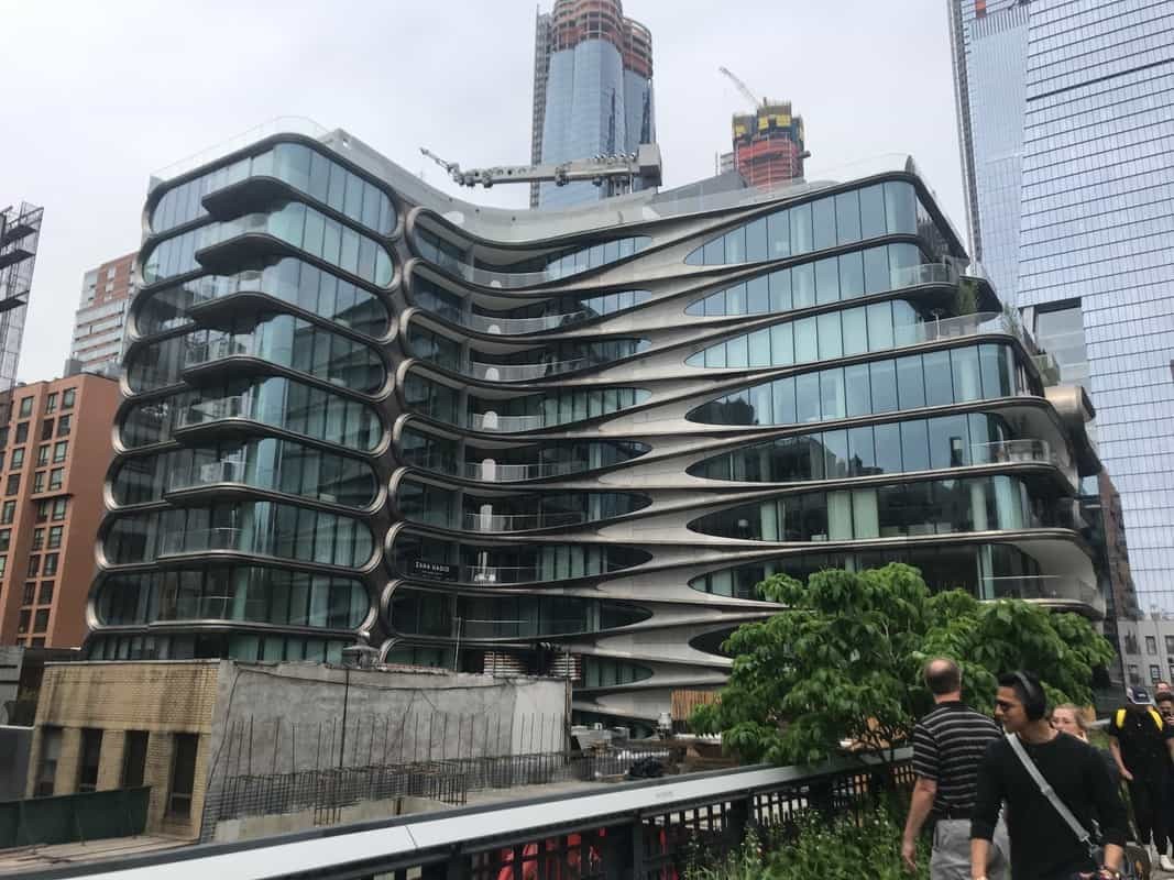 Zaha Hadid building on High Line
