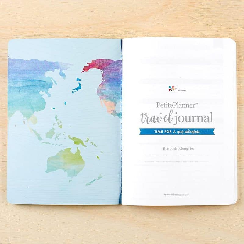 Erin Condren Travel Journal